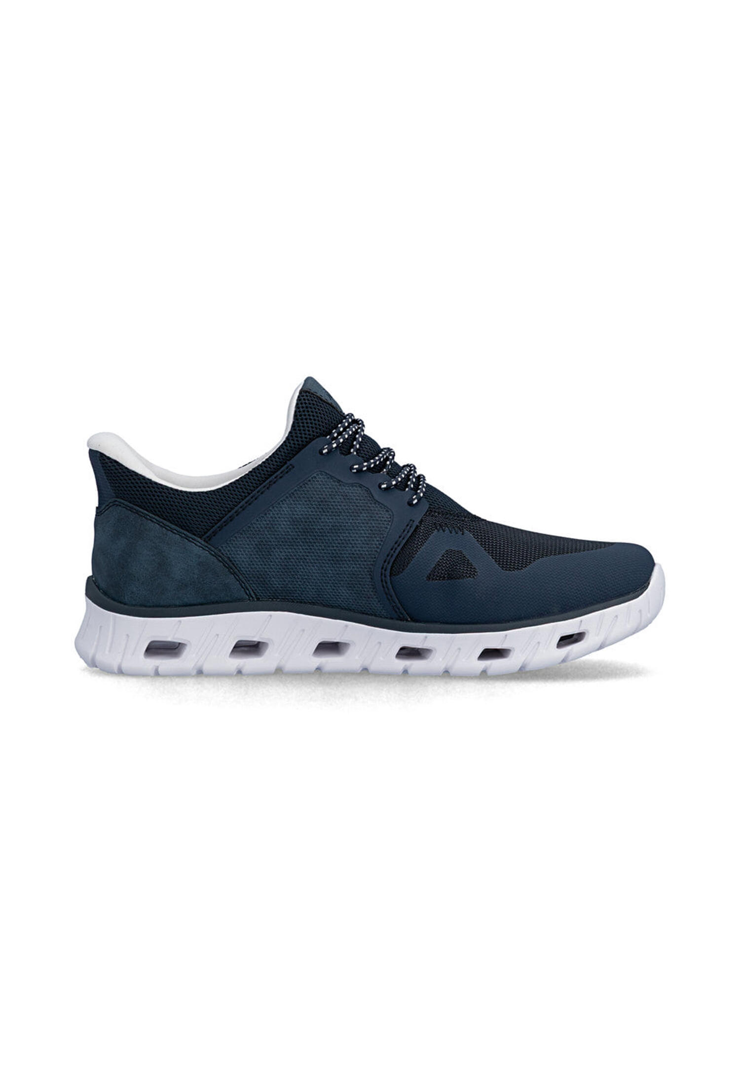 Rieker Herren Sneaker Low Ready2GO Slip-On 04355-14 blau 3/5