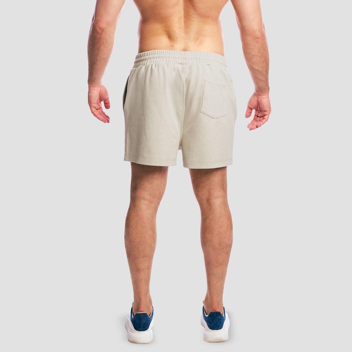 Uomo fitness pantaloncini Grey Aura 3/6