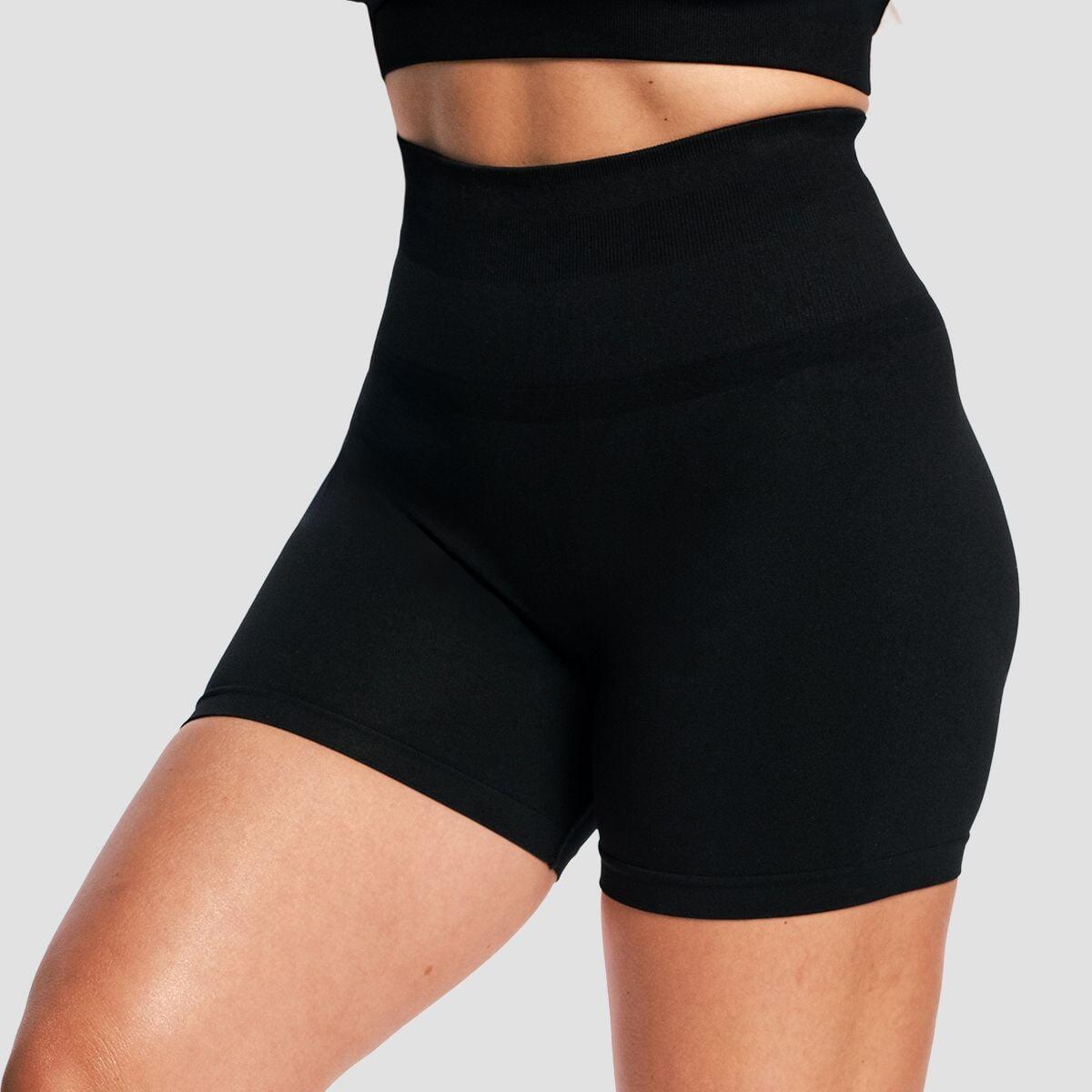 Donna fitness pantaloncini senza cuciture Black Sculpt Seamless 6/7