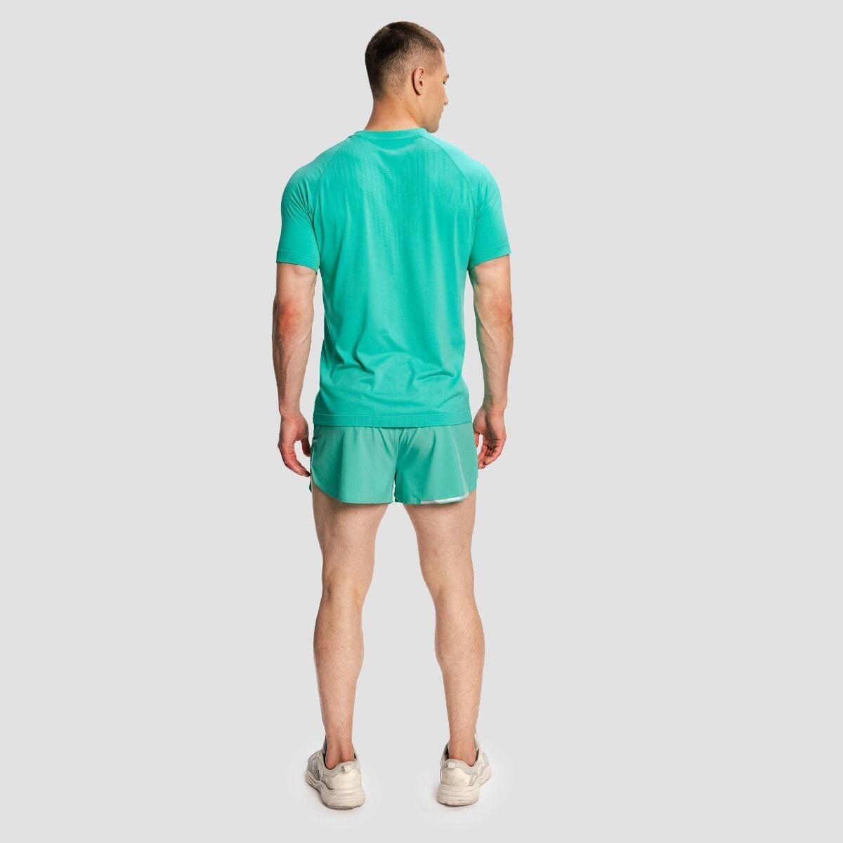 Uomo running pantaloncini traspiranti verdi Pulse X 5/6