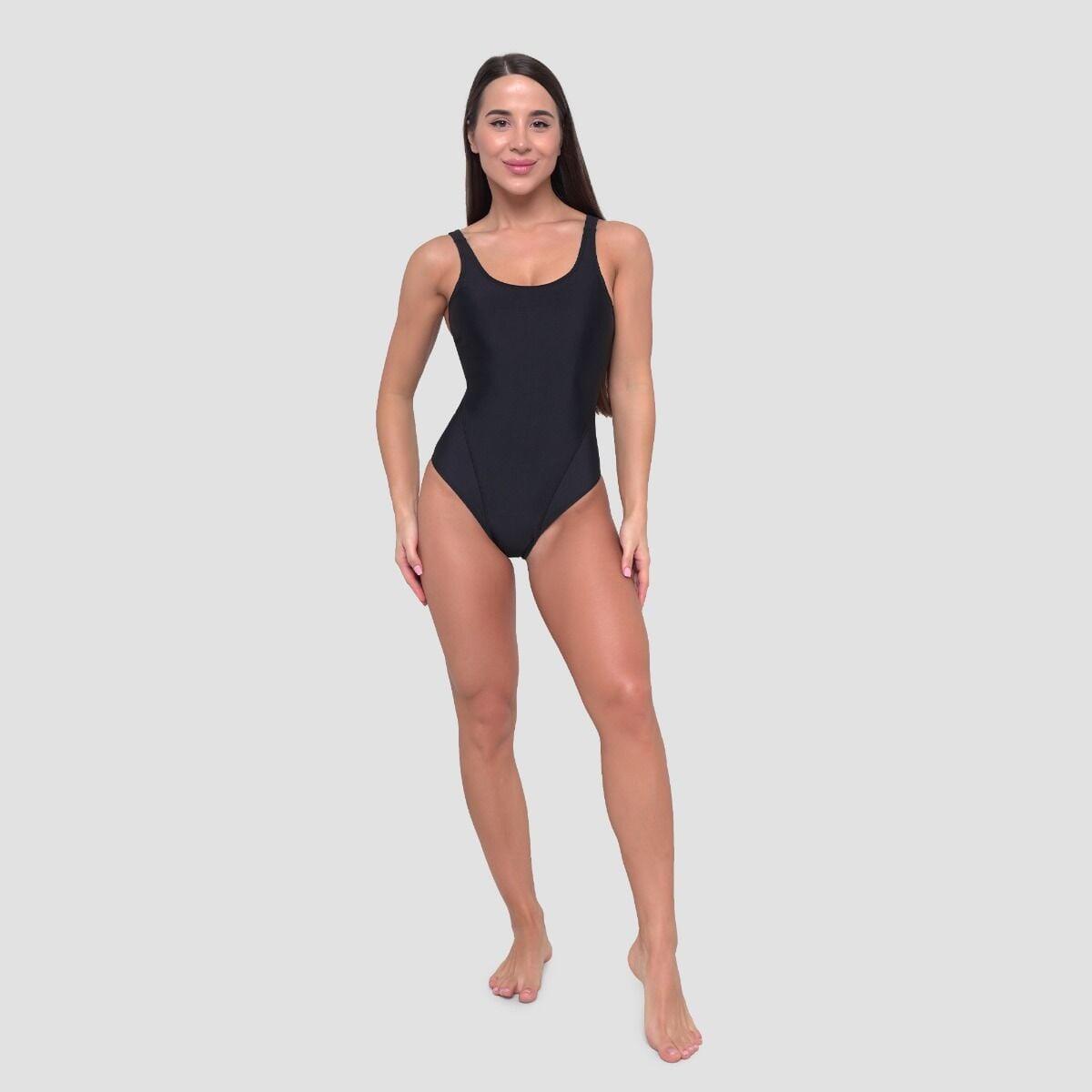 Donna nuoto costume da bagno intero asciugatura rapida nero Sport 4/5