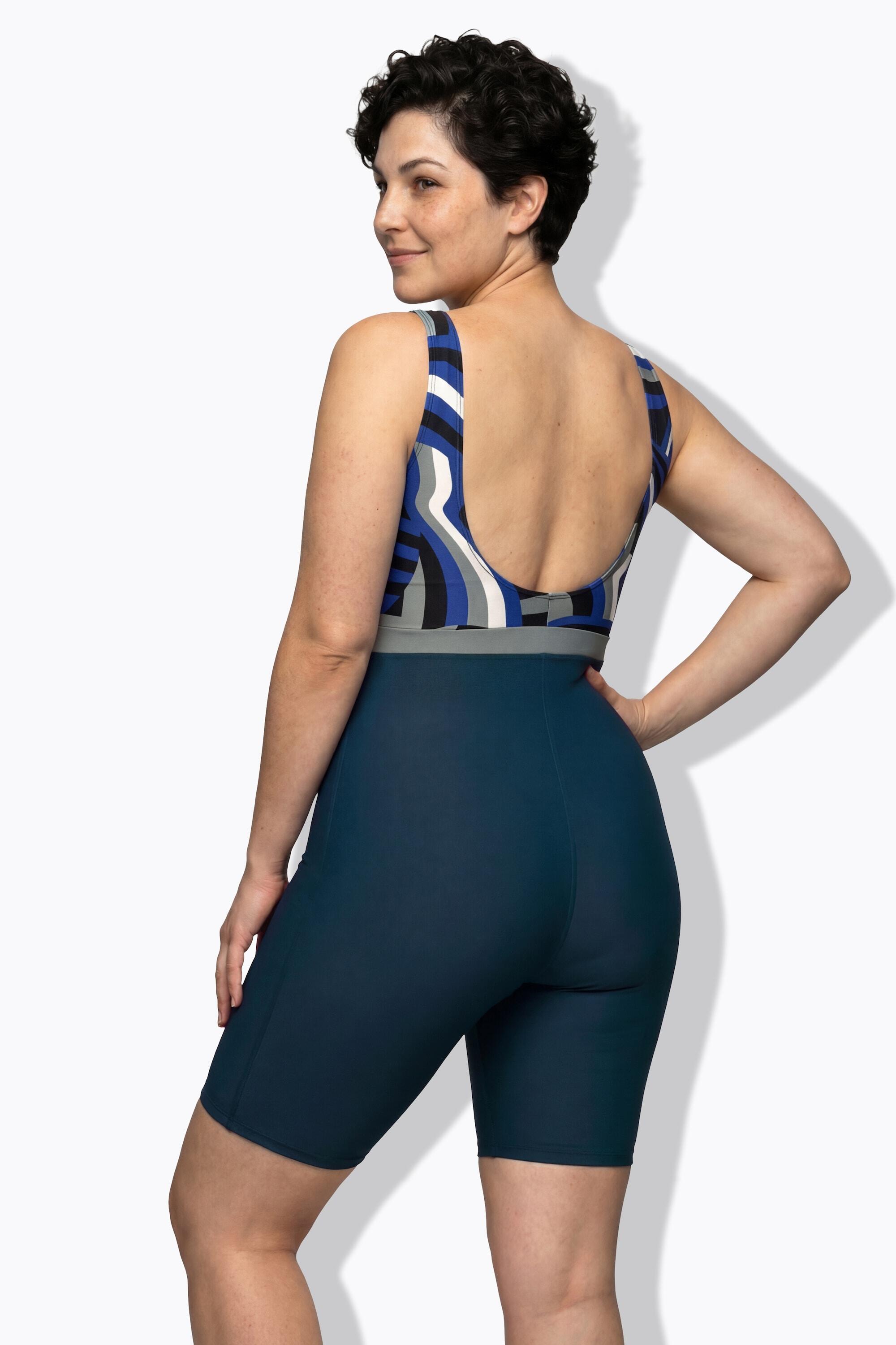 Femme Maillot de bain à jambes longues et fermeture éclair sans 2/7