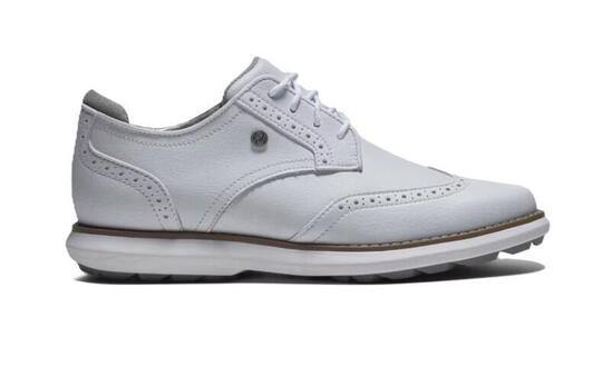 Chaussures de golf Footjoy Traditions pour femmes, blanches