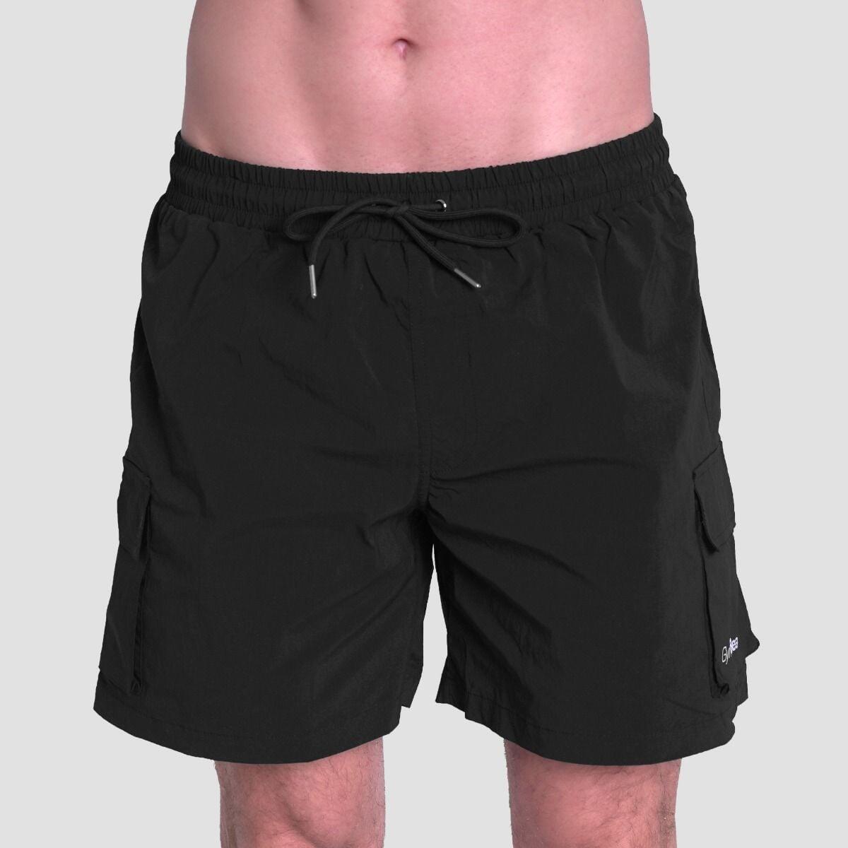 Costume uomo nuoto cargo nero 6/7