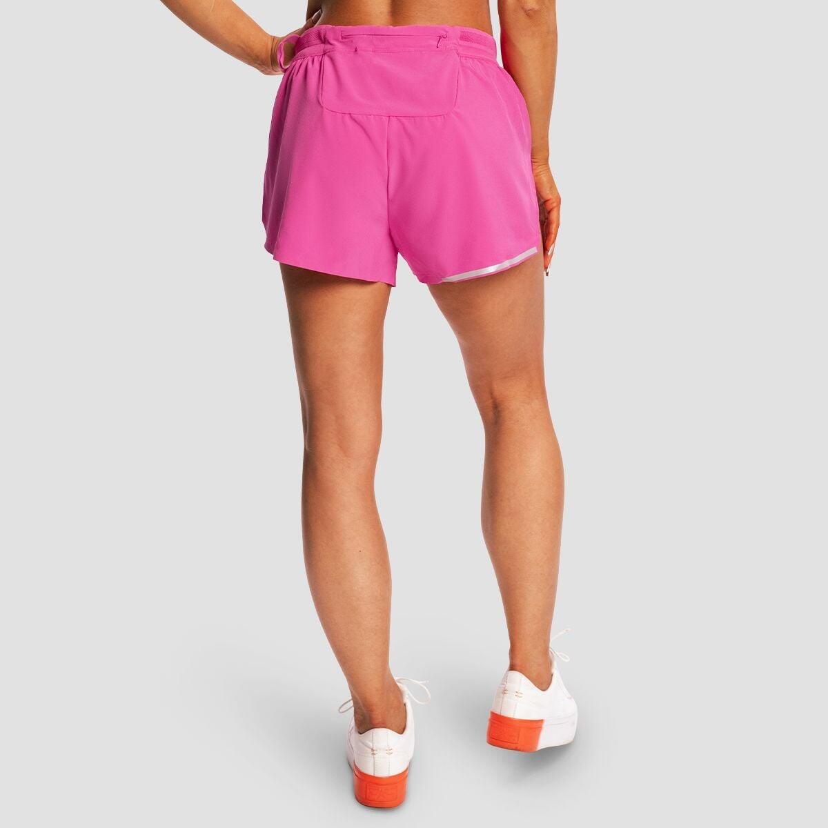 Donna Pantaloncini vita regolabile viola Pulse X Running 3/6
