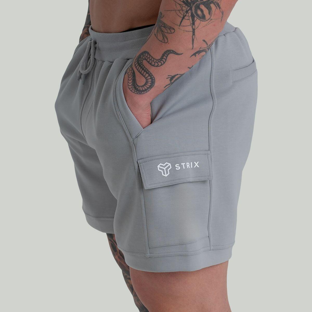 Uomo fitness pantaloncini traspiranti Smoke ZOA 2/6