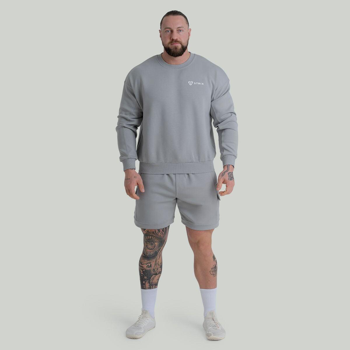 Uomo fitness pantaloncini traspiranti Smoke ZOA 5/6