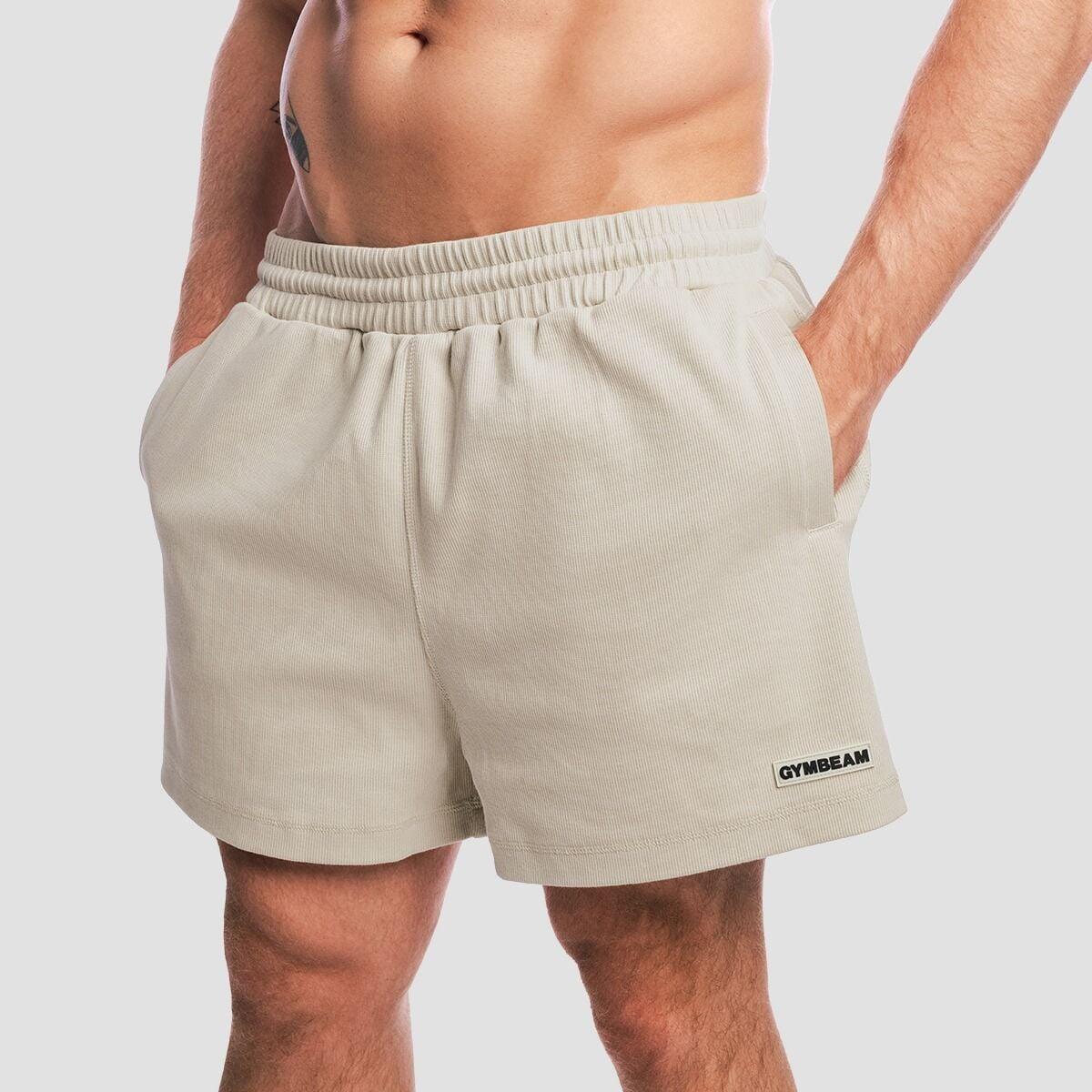 Uomo fitness pantaloncini Grey Aura 2/6