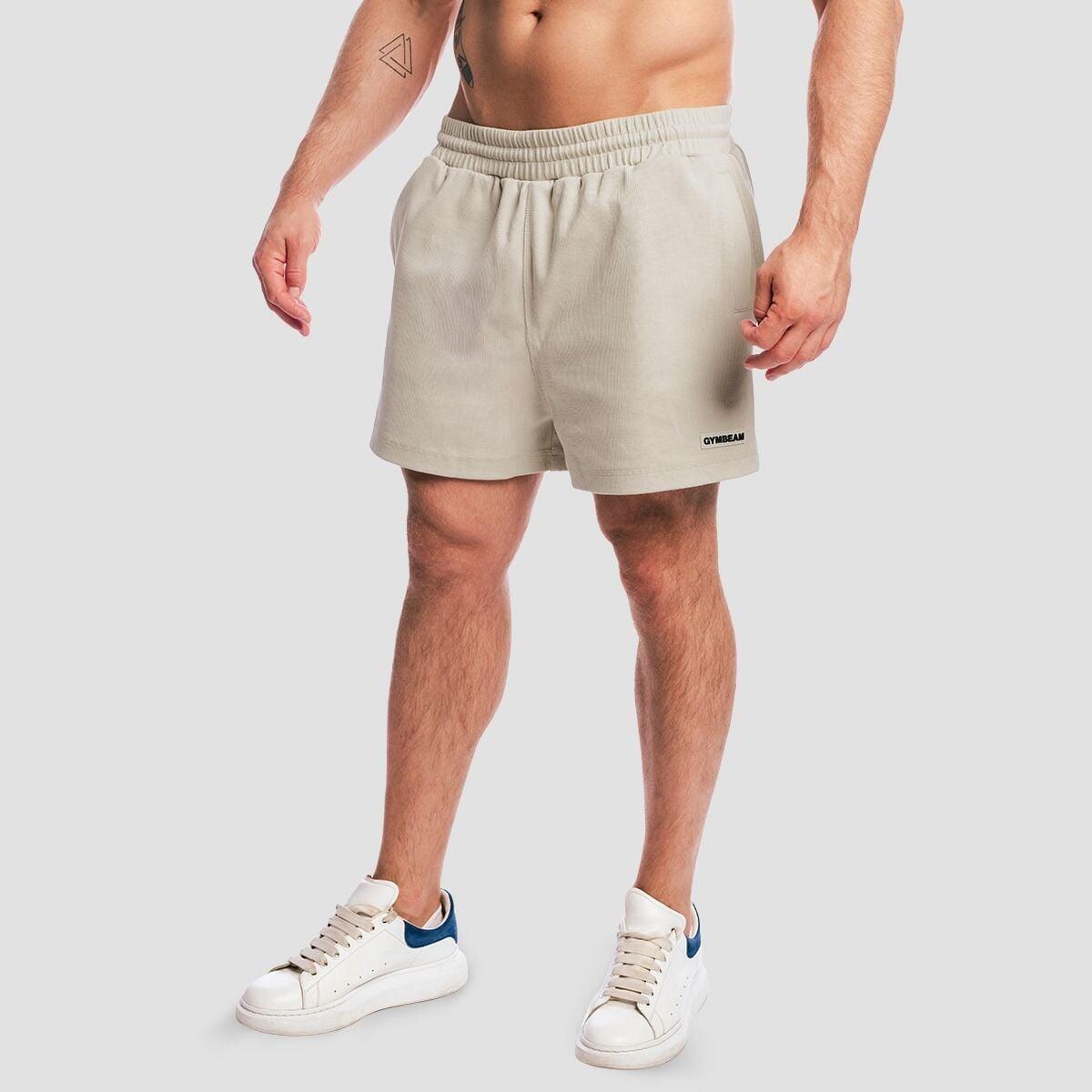 Uomo fitness pantaloncini Grey Aura 4/6