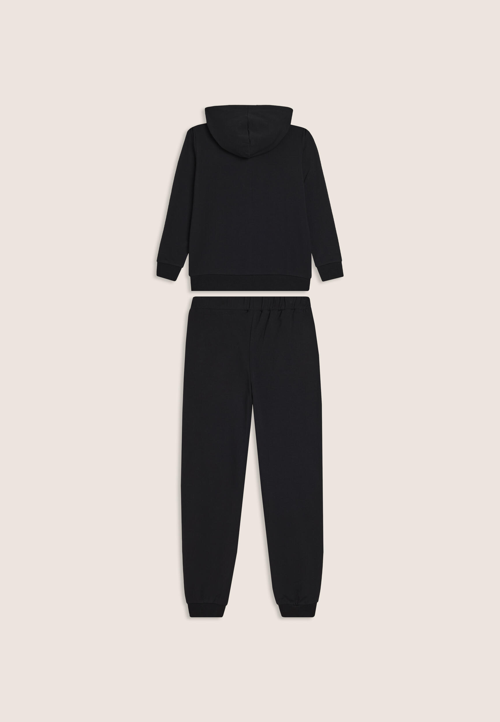 Survêtement Junior avec zip intégrale, capuche et poches kangourou 2/3