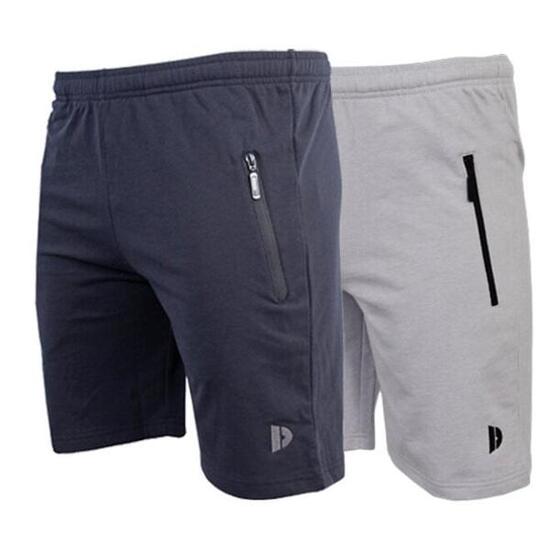 Lot de 2 shorts de jogging Nick pour homme Donnay