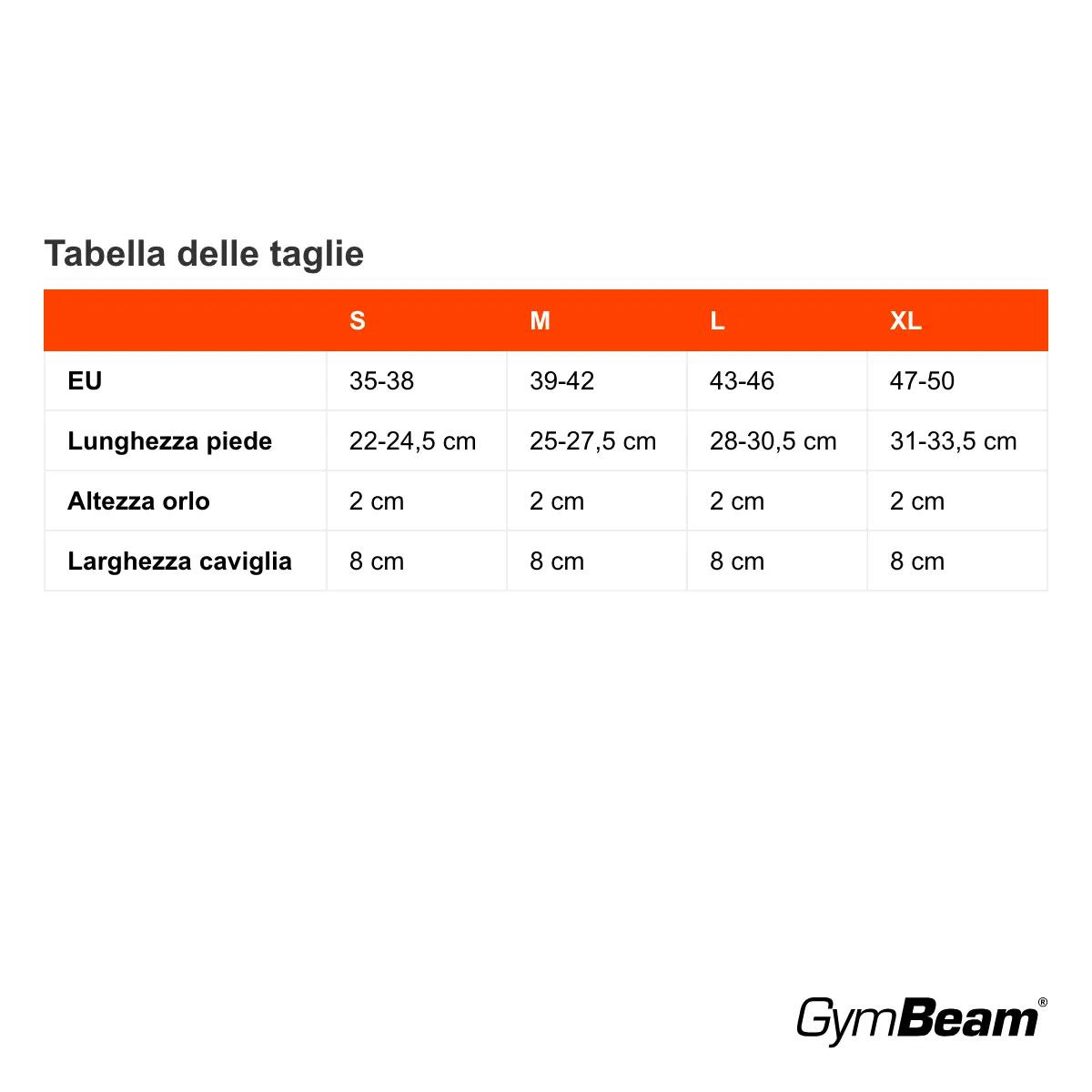 Calze unisex fitness a 3/4 3/4