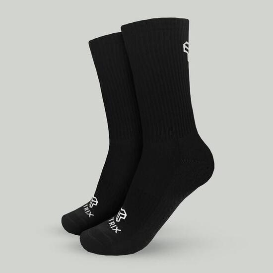 Unisex calzini antiscivolo neri Functional Crew