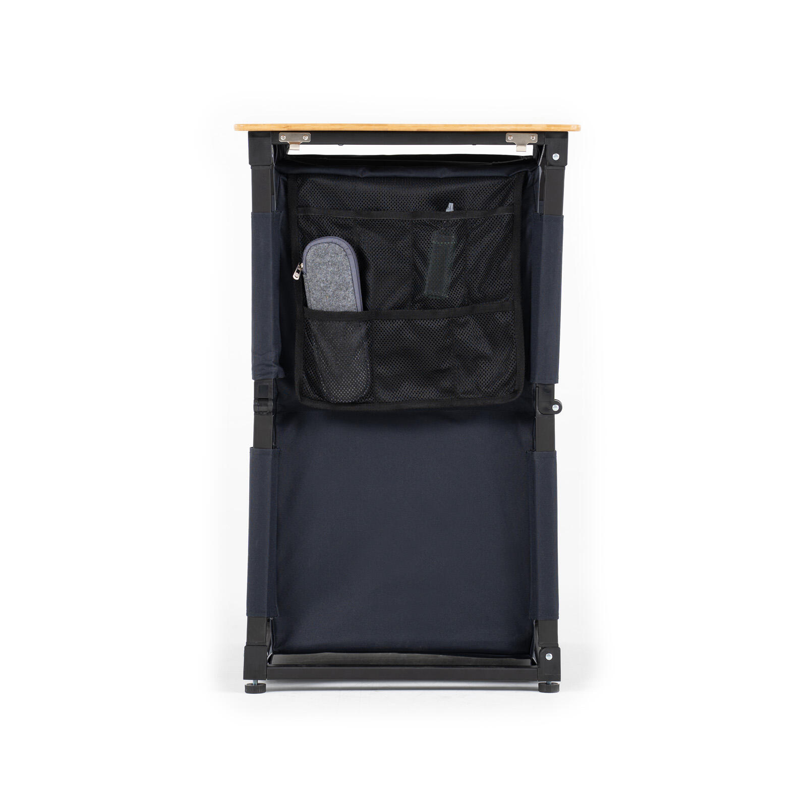 qeedo Quick Sammy Single Camping-Schrank 60x50x82 cm - 8,6 kg - Darknavy 5/7