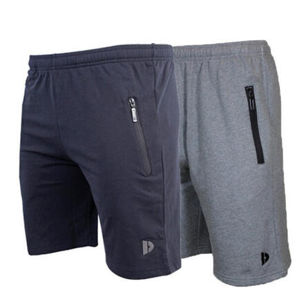 Lot de 2 shorts de jogging Nick pour homme Donnay