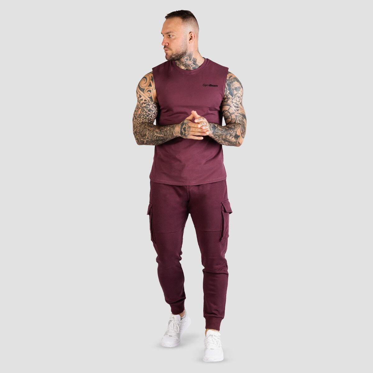 Uomo canotta traspirante Eggplant TRN 4/5