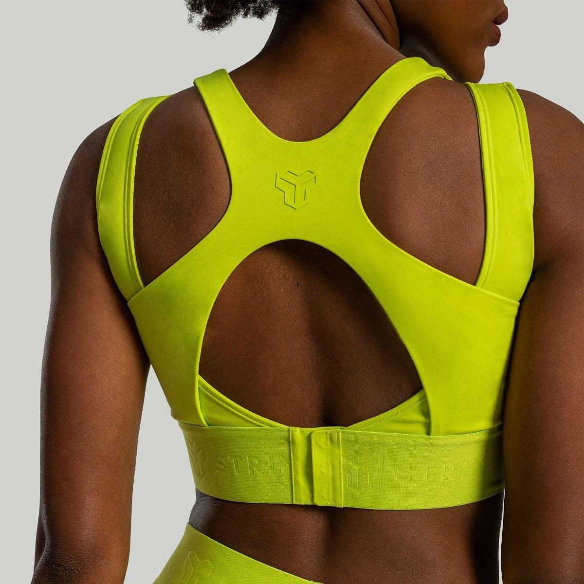 Donna fitness reggiseno sportivo regolabile Chartreuse Lunar 3/7