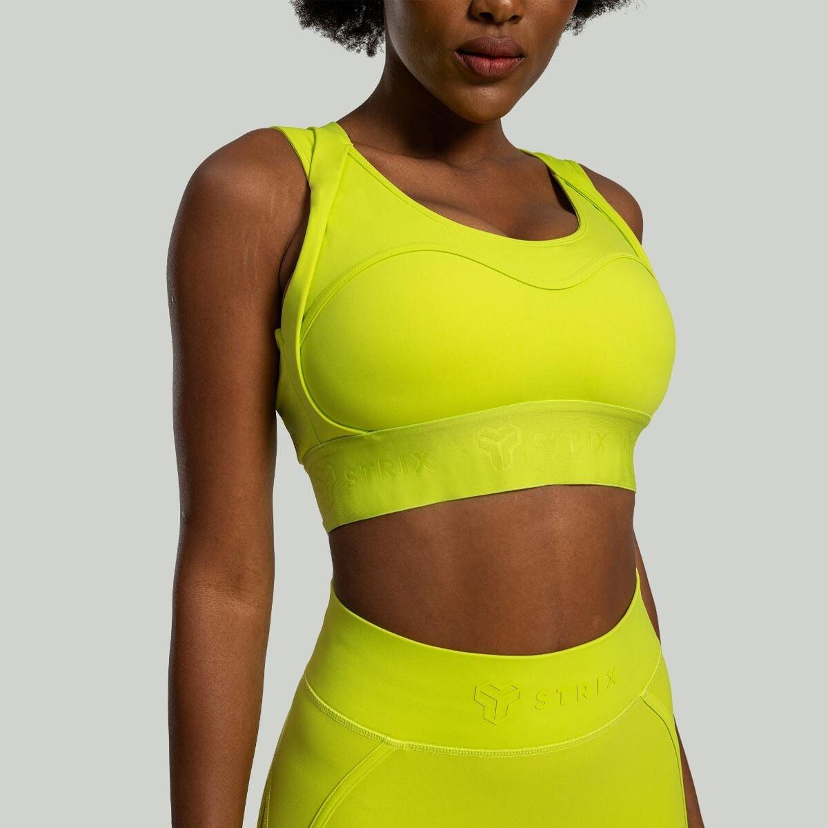 Donna fitness reggiseno sportivo regolabile Chartreuse Lunar 4/7