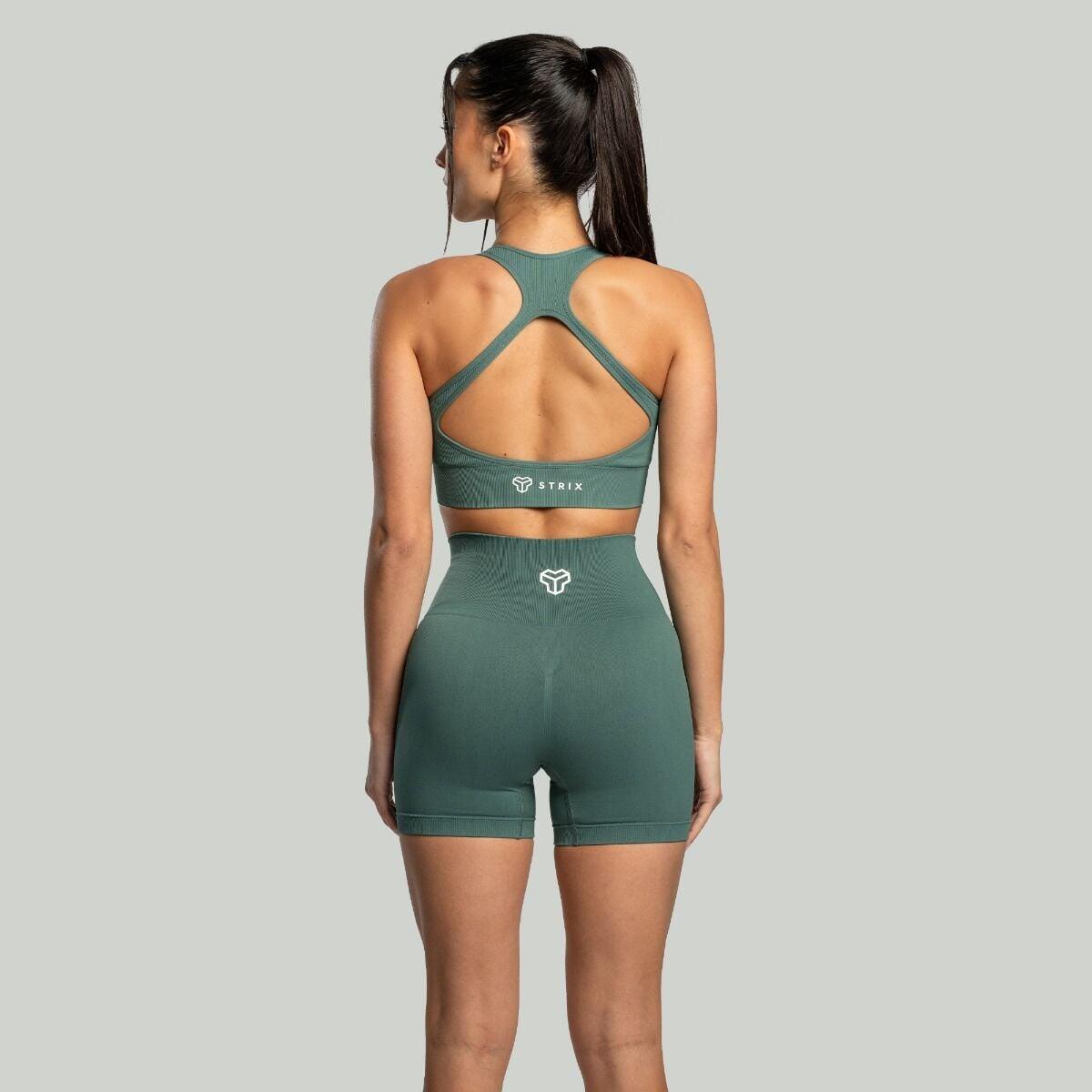 Donna fitness reggiseno sportivo spalline larghe Moss Seamless 5/7
