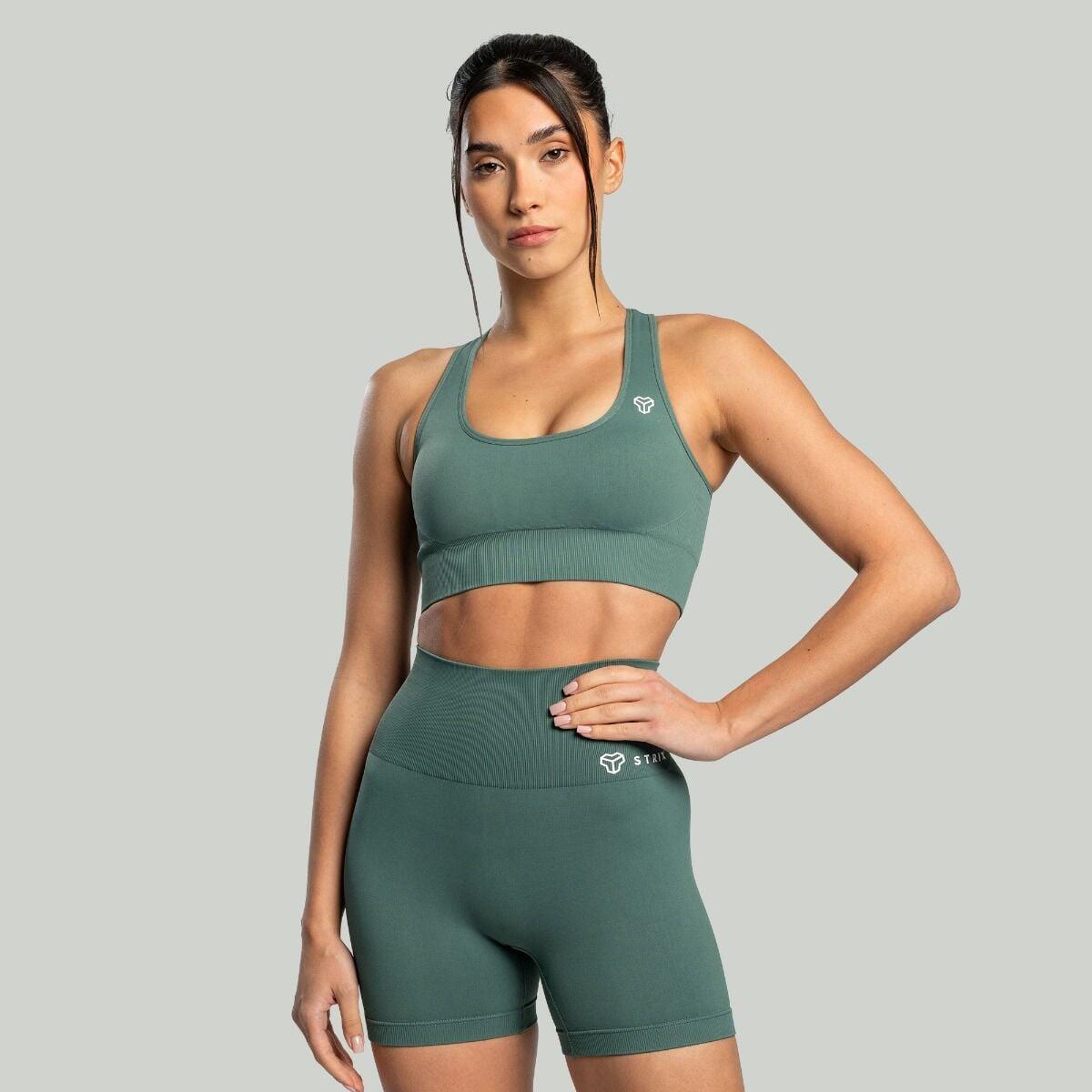 Donna fitness reggiseno sportivo spalline larghe Moss Seamless 4/7