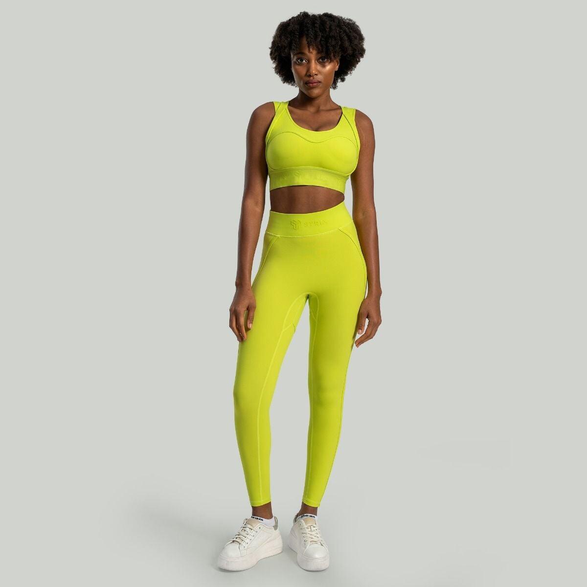 Donna fitness reggiseno sportivo regolabile Chartreuse Lunar 6/7