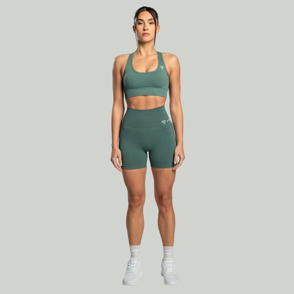 Donna fitness reggiseno sportivo spalline larghe Moss Seamless 6/7