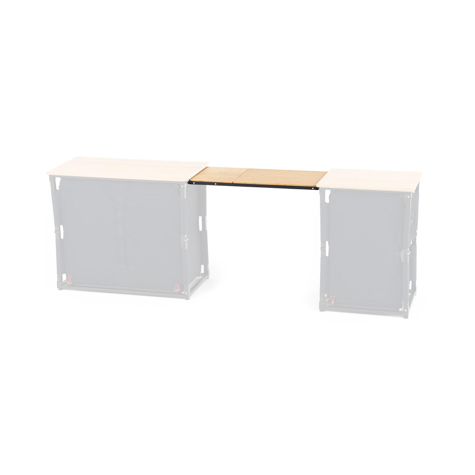 qeedo Quick Sammy Extension Bambus + Spüle 84x38x80 cm - 4,2 kg 5/7