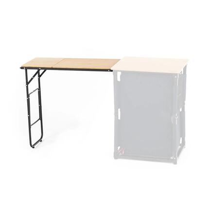 qeedo Quick Sammy Extension Bambus + Spüle 84x38x80 cm - 4,2 kg