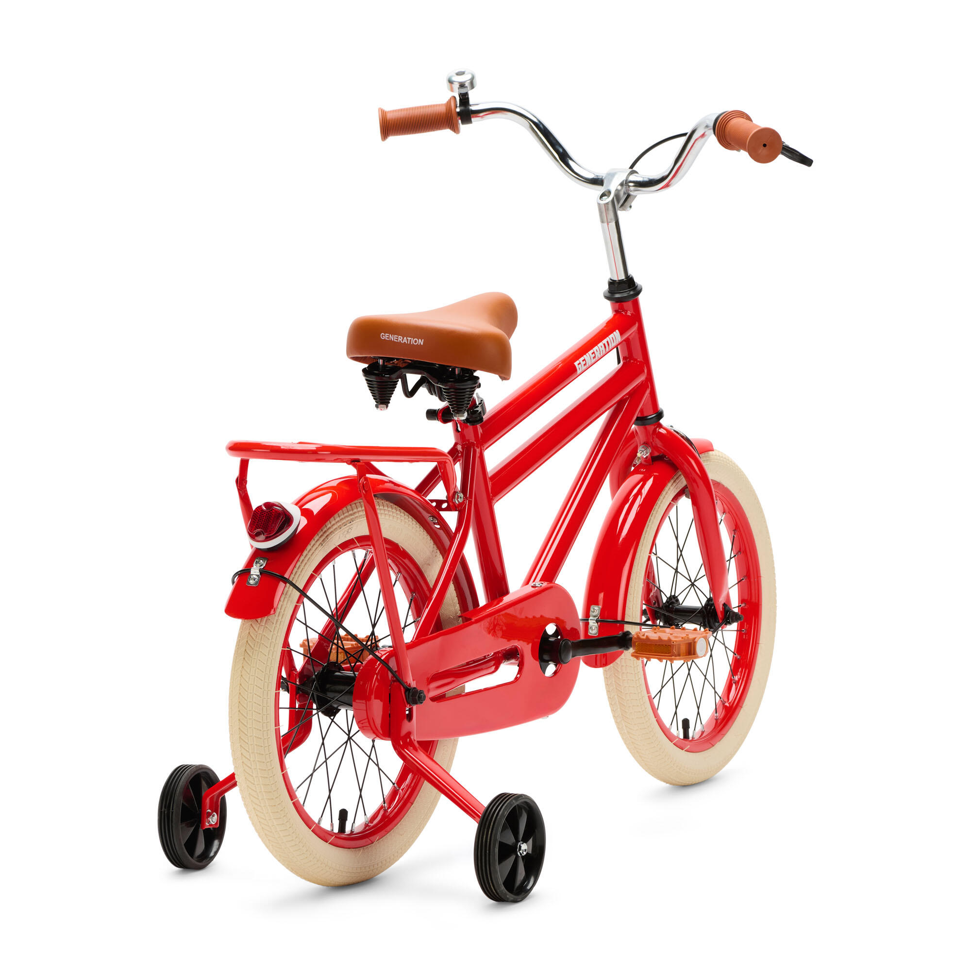 Generation City 16 pulgadas Rojo – Bicicleta infantil 3/4