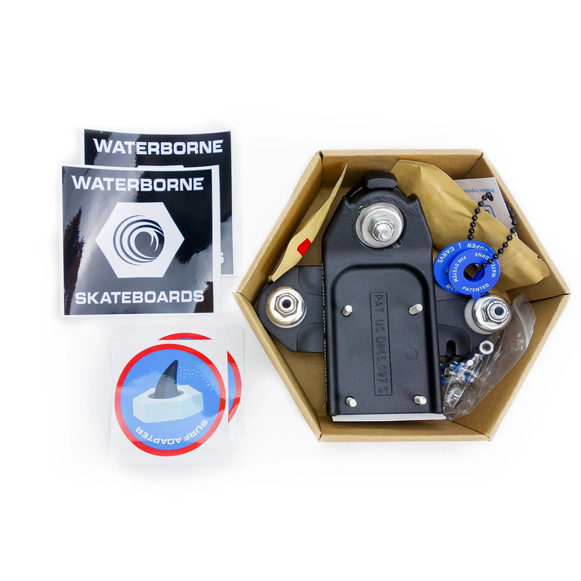 Trucks - Sk8 - Sistema Fin + Adaptador de Rail - Waterborne 3/4