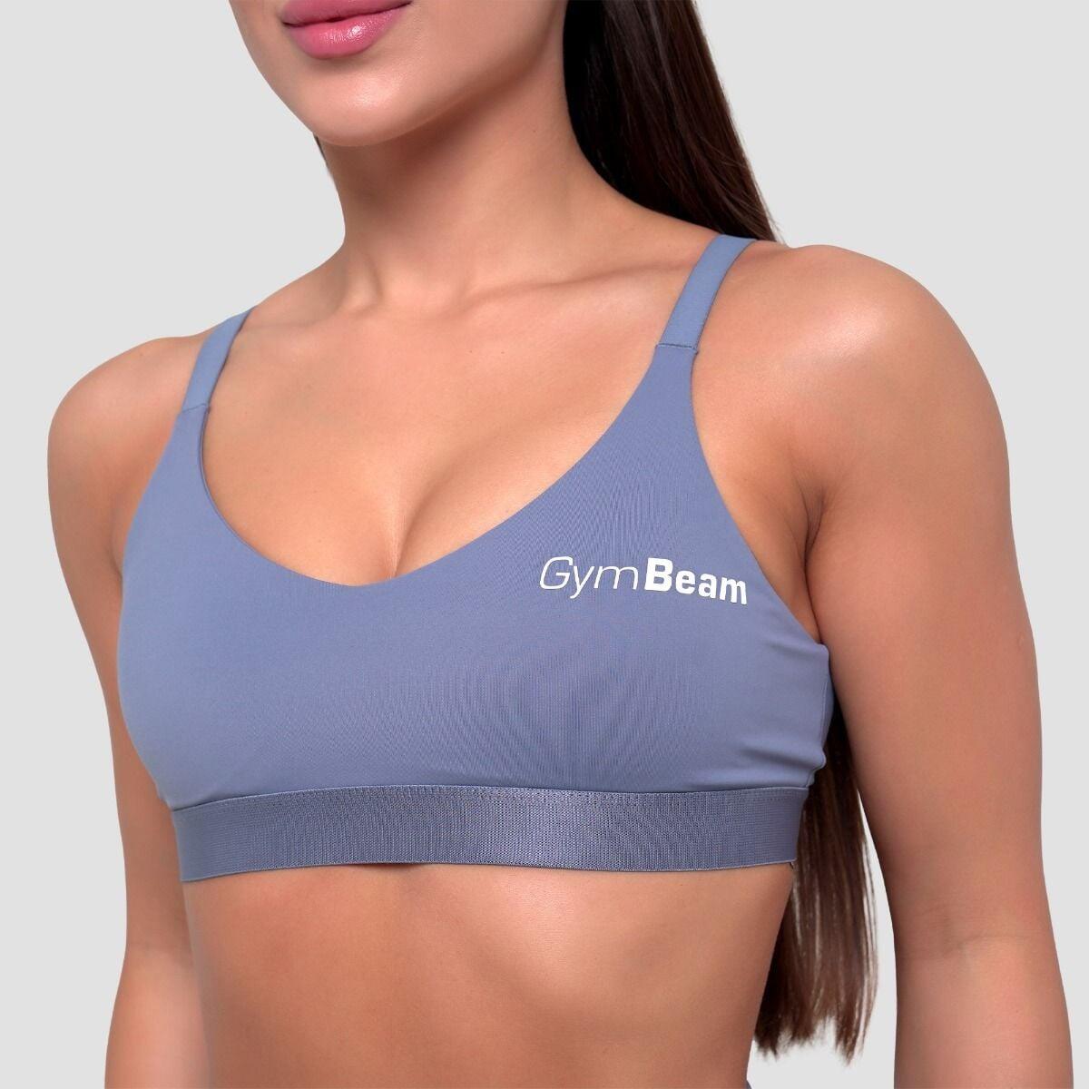 Donna fitness reggiseno sportivo supporto medio blu String Essence 2/6