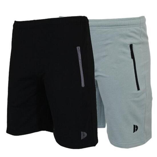Lot de 2 shorts de jogging Nick pour homme Donnay