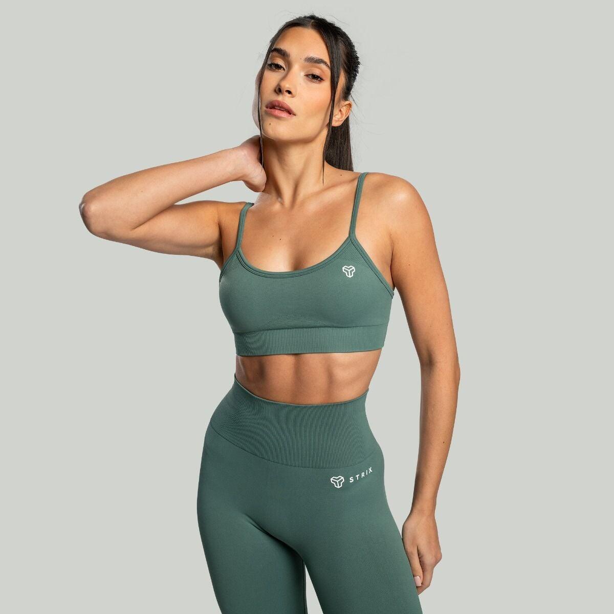 Donna fitness reggiseno sportivo senza cuciture Moss Seamless 4/7