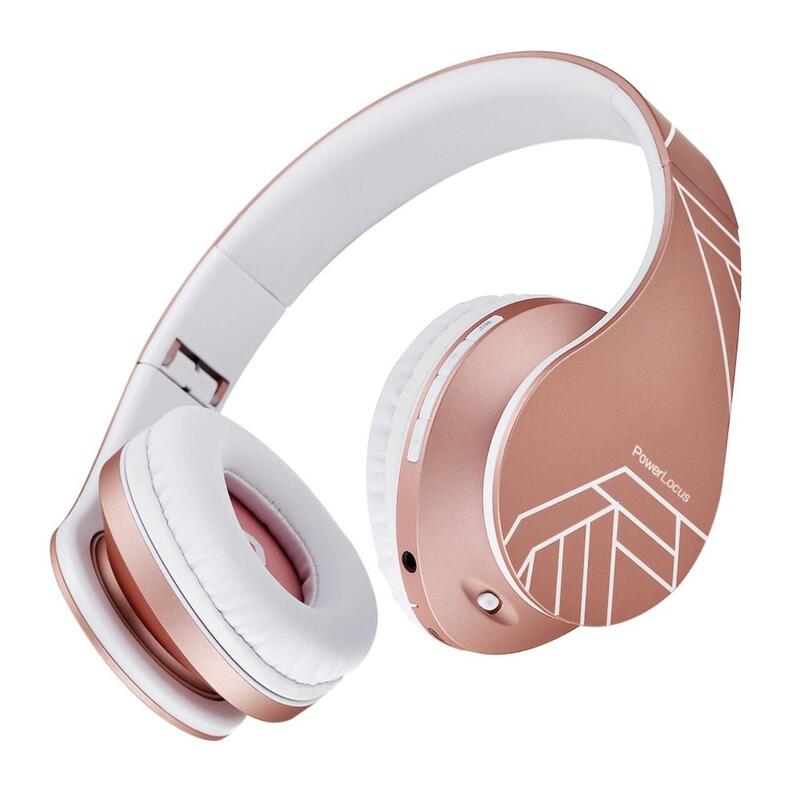 PowerLocus Casti Bluetooth Wireless Over-Ear P2 Rose / Gold