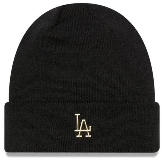 Cuffia New Era Los Angeles Dodgers nera-gold unisex