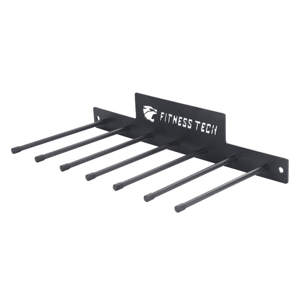 Wandhouder voor fitnessmatten en elastische banden 7 plaatsen Fitness Tech 2/7