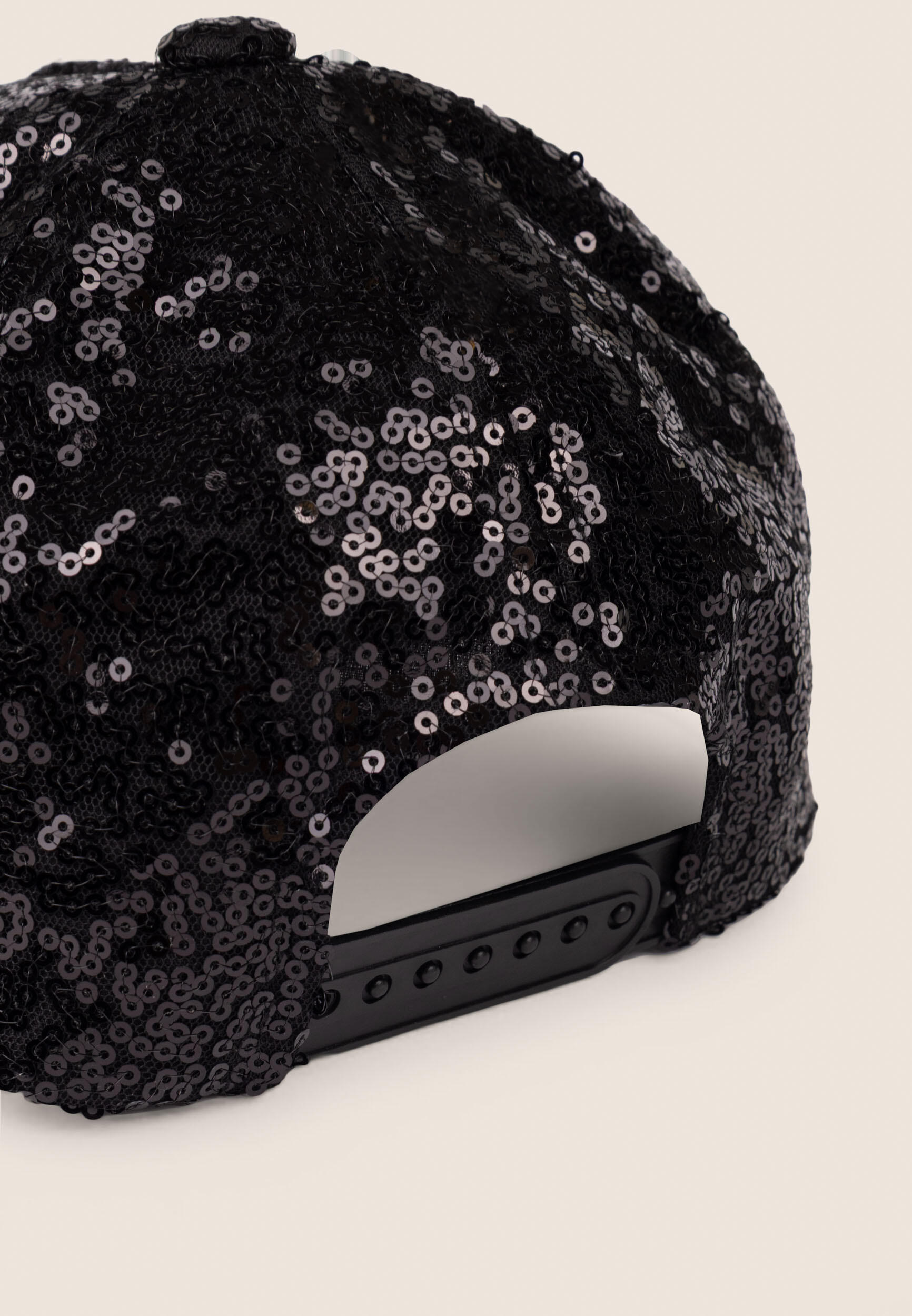 Casquette Junior style baseball avec paillettes et logo du « bonhomme » 3/3