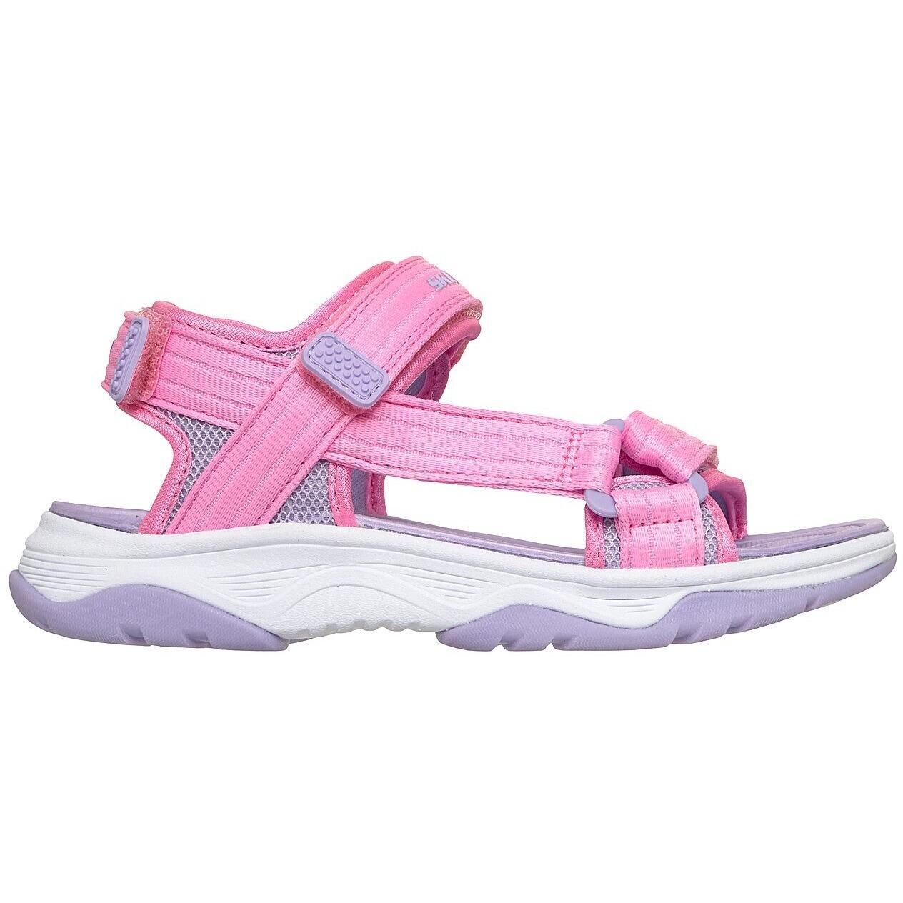Sandalias Skechers Tread Seeker, Rosado, Niños 3/5