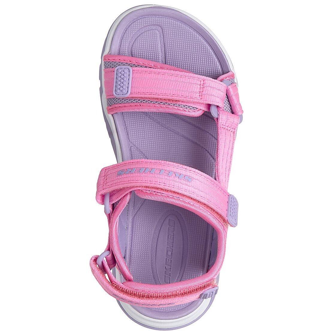 Sandalias Skechers Tread Seeker, Rosado, Niños 2/5