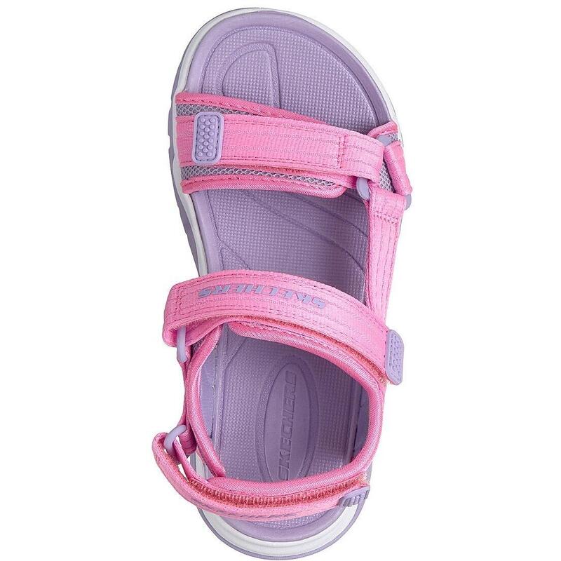 Sandale copii Skechers Tread Seeker, Roz