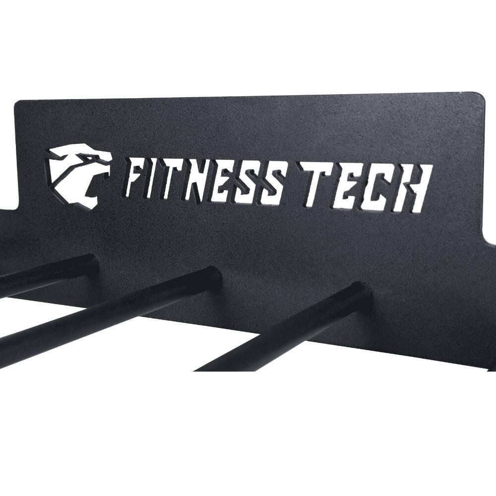 Wandhouder voor fitnessmatten en elastische banden 7 plaatsen Fitness Tech 4/7