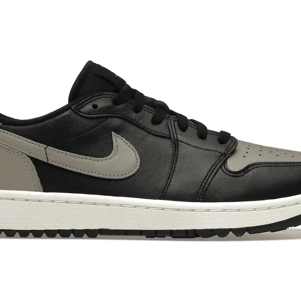 Golf shoes - Air Jordan 1 Retro Low Shadow - Black/Grey/Sail