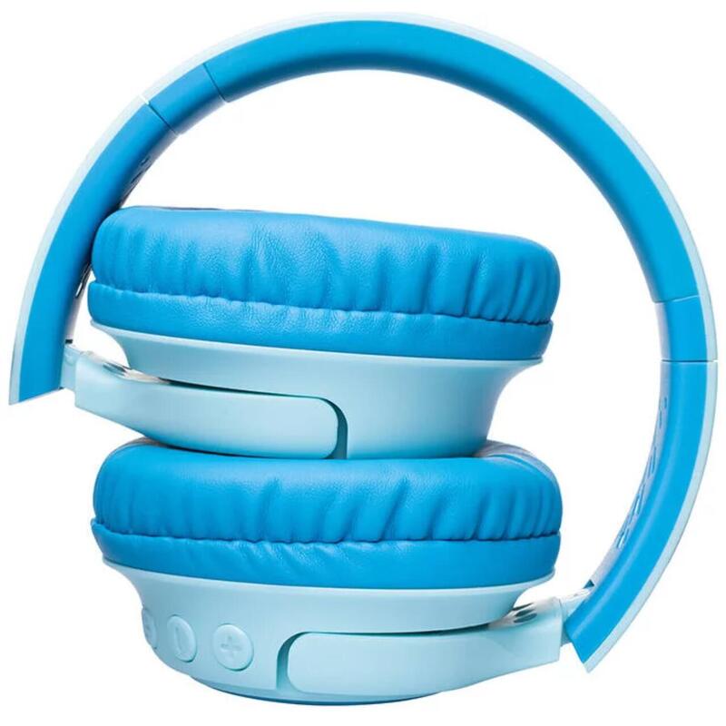 PowerLocus Casti pentru copii, Wireless, Bobo Kids, Blue