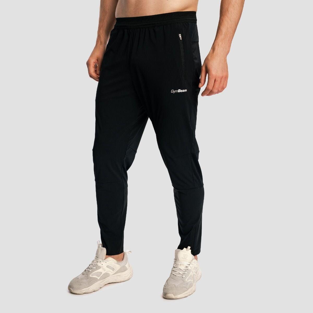 Uomo pantaloni tasche con zip neri Pulse X Running 3/6
