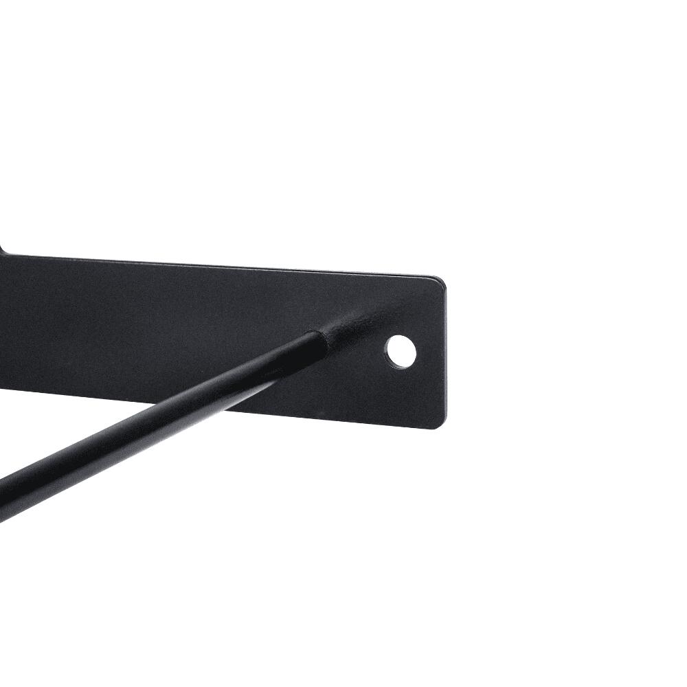 Suporte de parede para tapetes de fitness em metal até 50 cm – Fitness Tech 5/5