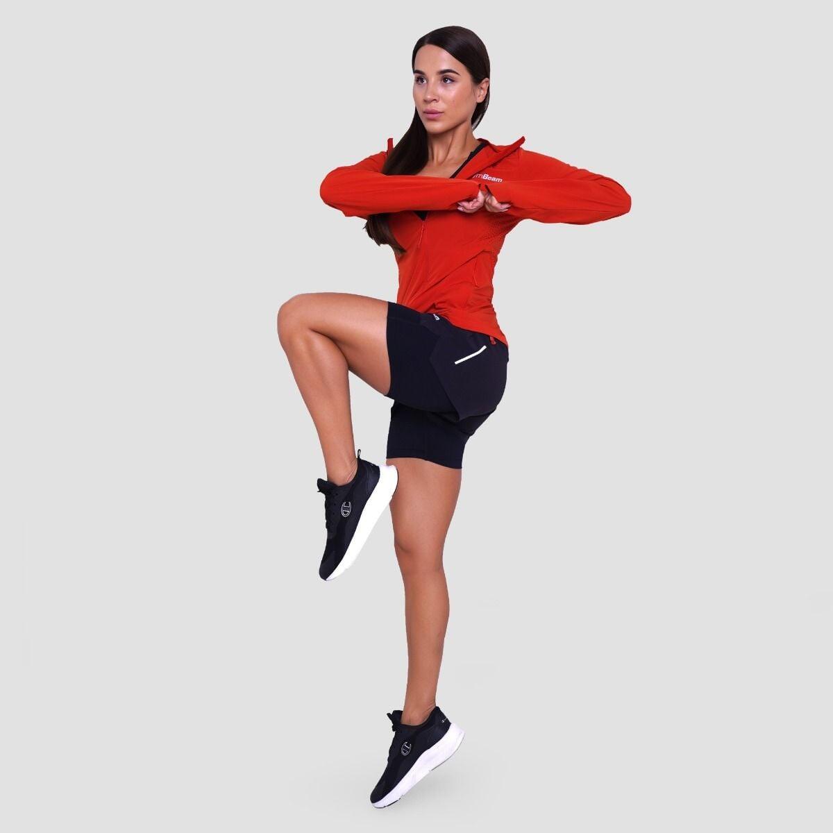 Donna corsa giacca impermeabile arancione Pulse 5/7