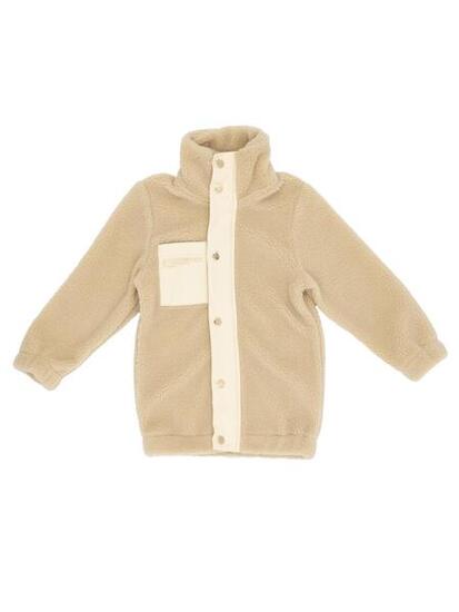 Chic Girl Leone Sherpa-Kapuzenjacke für Mädchen