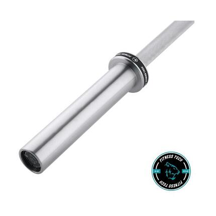Barre olympique de musculation 1,5 m, 50 mm, 315 kg - Fitness Tech