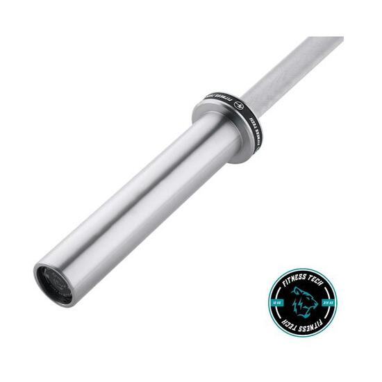 Barre olympique de musculation 1,5 m, 50 mm, 315 kg - Fitness Tech