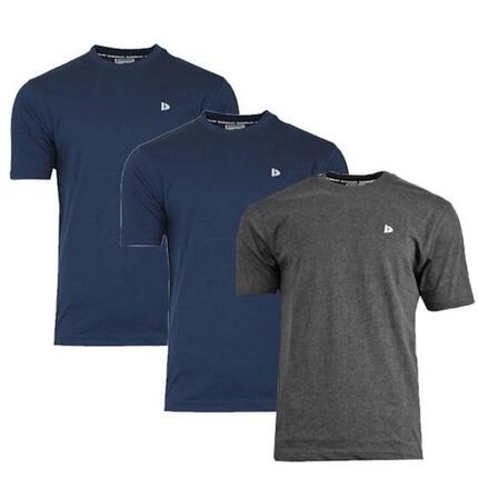Lot de 3 t-shirts homme Vince, col rond, 100 % coton